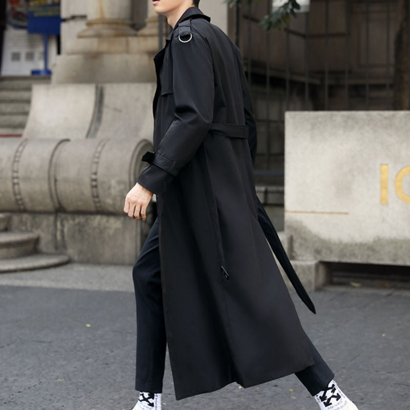 Klassieke Trenchcoat – Tijdloze Herenjas voor Herfst en Winter