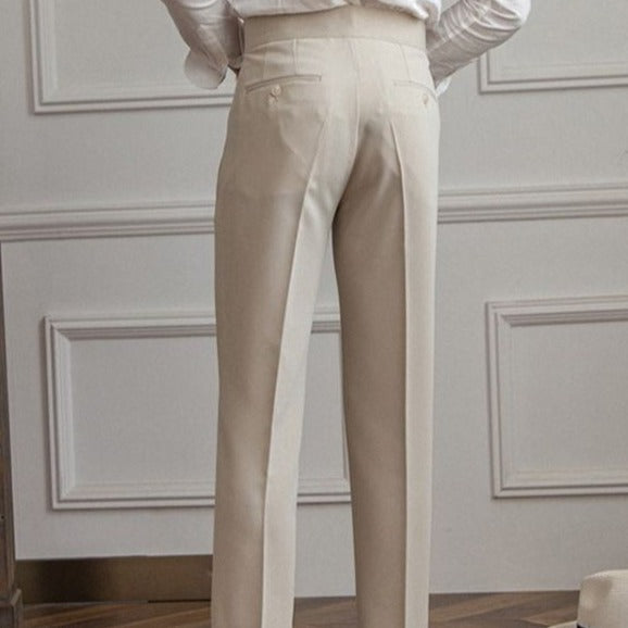 Tailored Pantalon – Slim Fit Rechte Herenbroek