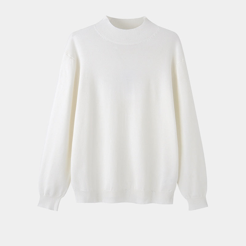 Half Turtleneck Sweater – Slim Fit Luxe Herenmode