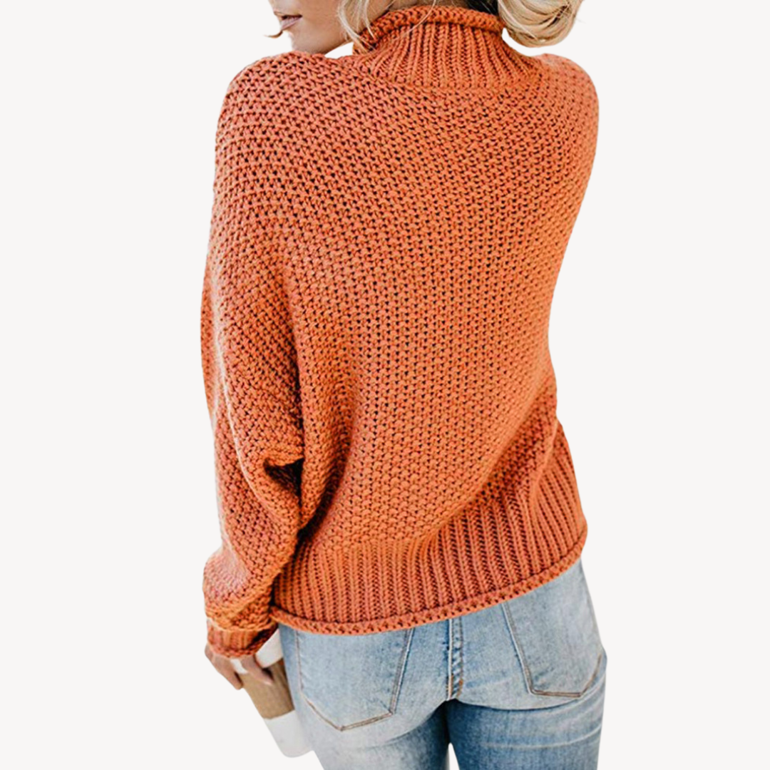 Dames Gebreide Pullover Trui – Zacht & Stijlvol in Wolmix