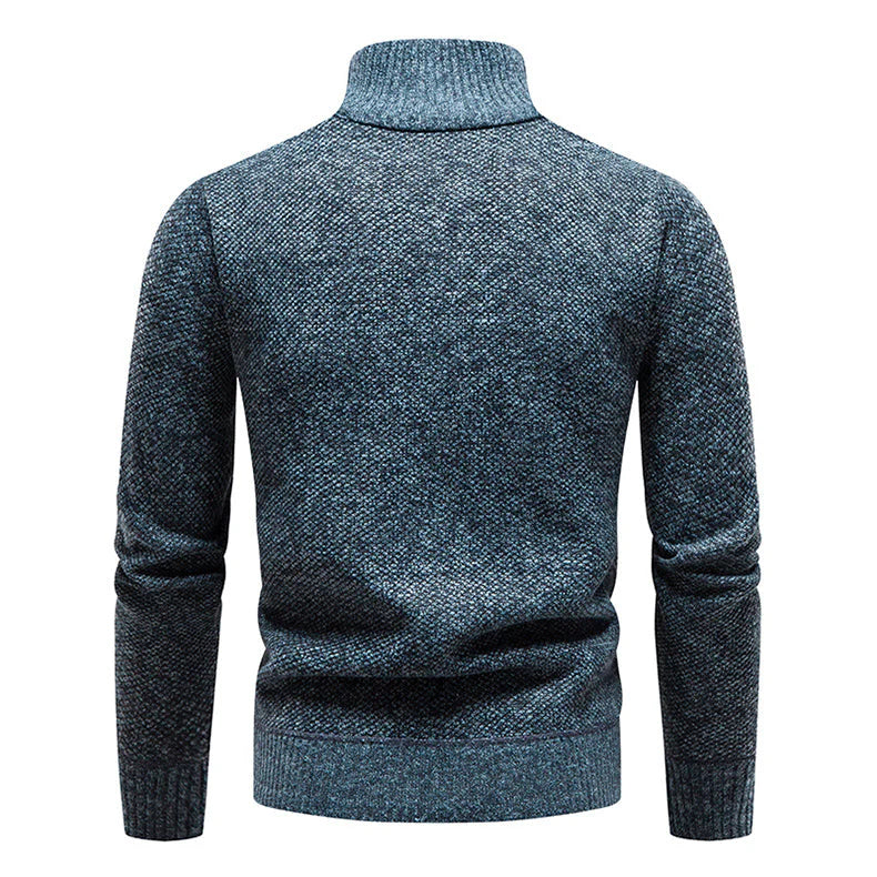 Leandro Moderne Half-Zip Heren Trui