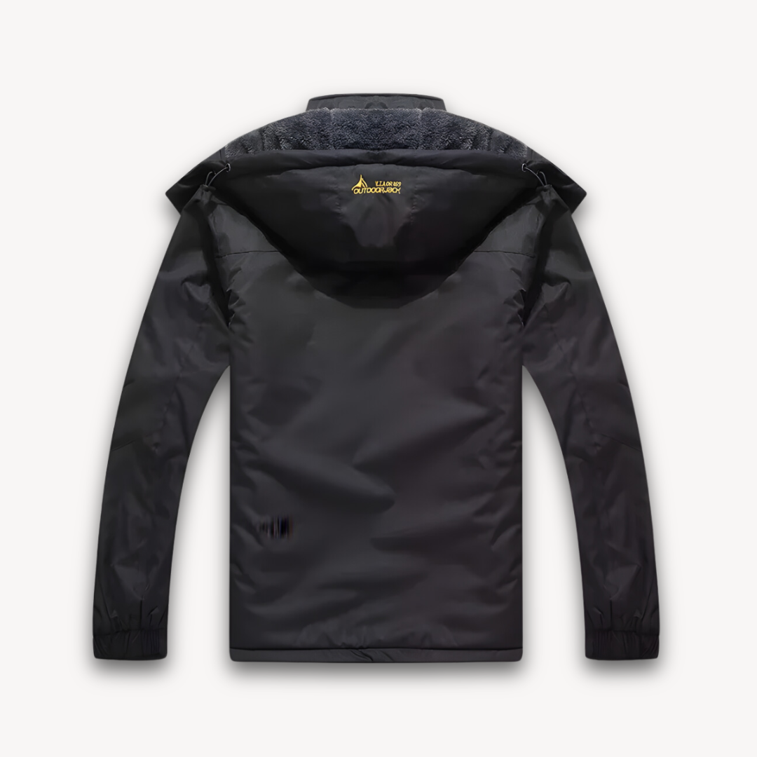 Heren Waterdichte Winterjas – Gevoerd en Isolerend met Fleece