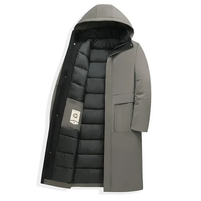 Heren Longline Parka met Capuchon – Warm en Stijlvol