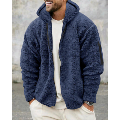Glacier Thermische Zip Trui met Capuchon