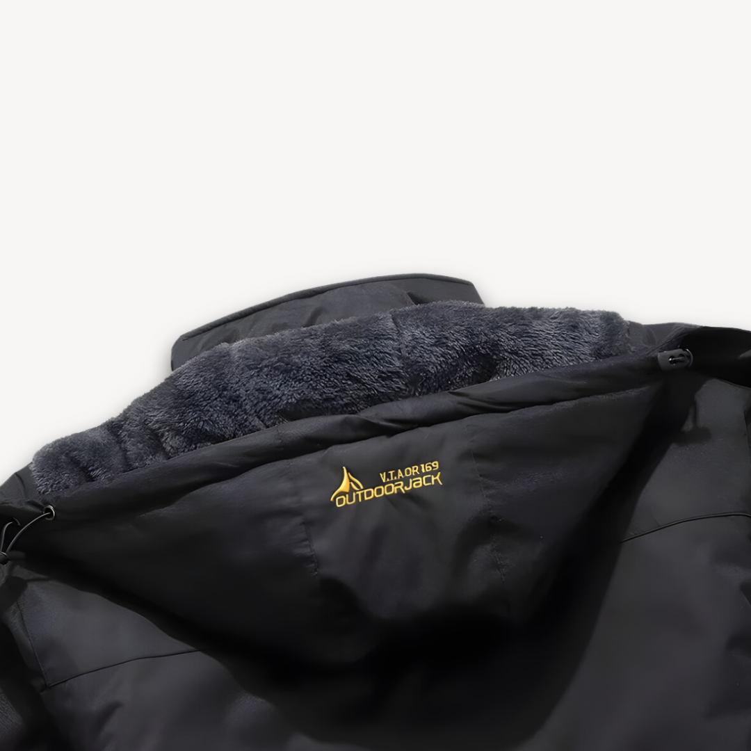 Heren Waterdichte Winterjas – Gevoerd en Isolerend met Fleece
