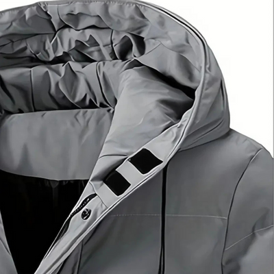 Nordfall Premium Lange Puffer Winterjas Heren