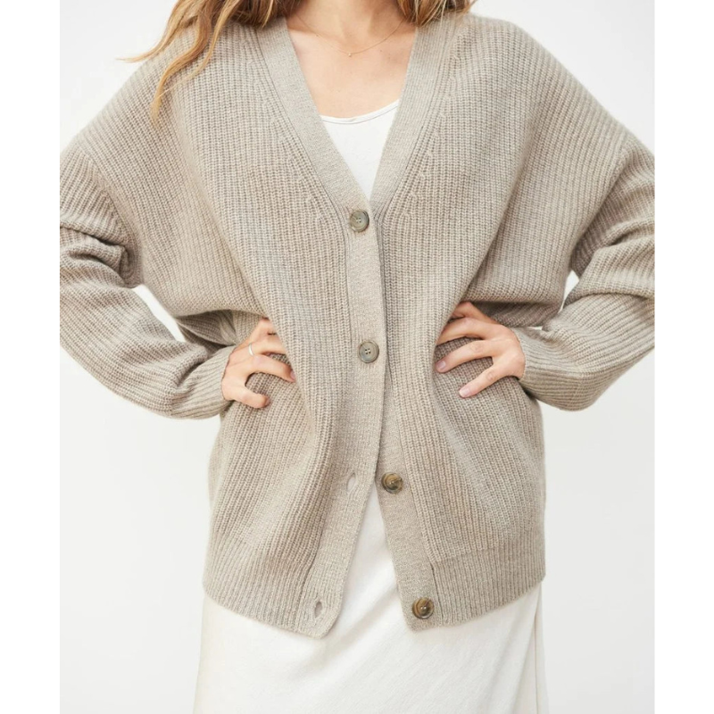 Elegante Dames Cashmere Cardigan – Tijdloos & Stijlvol