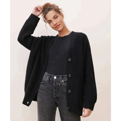 Elegante Dames Cashmere Cardigan – Tijdloos & Stijlvol