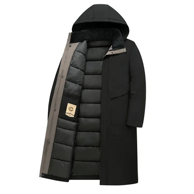 Heren Longline Parka met Capuchon – Warm en Stijlvol