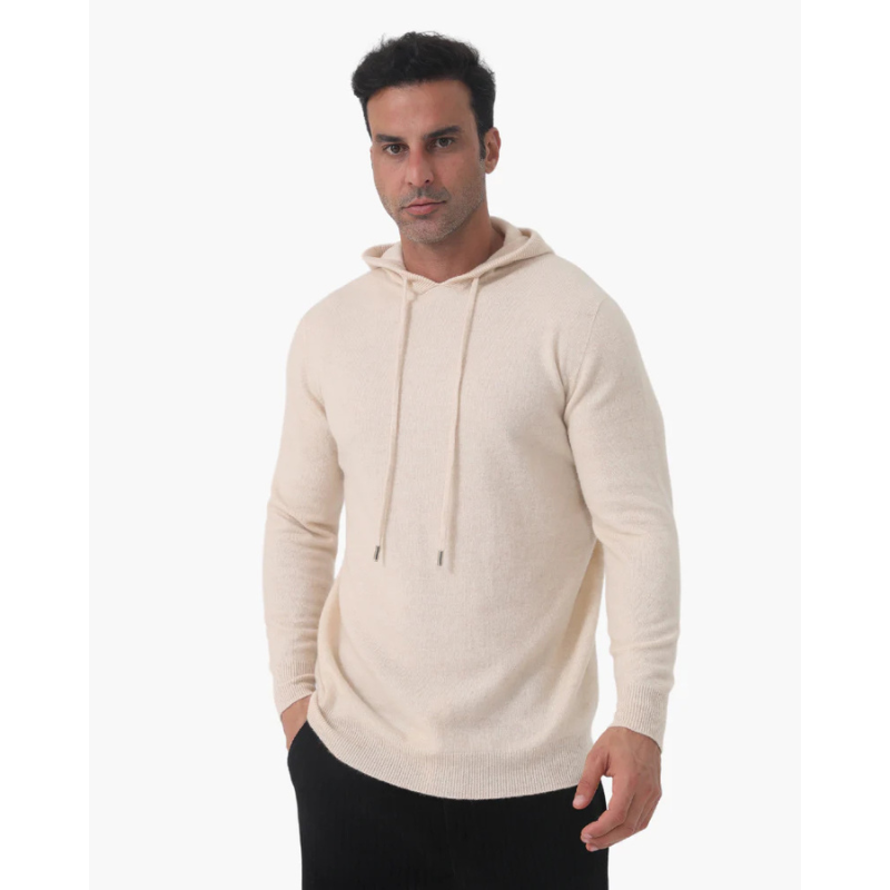 100% Cashmere Hoodie