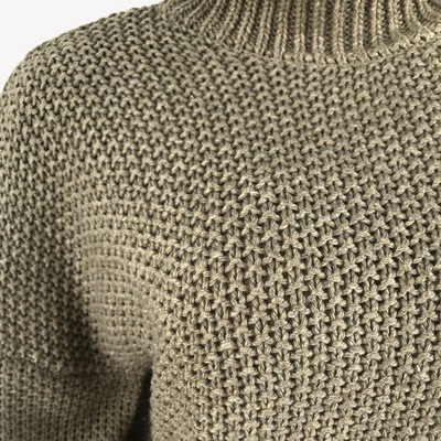 Dames Gebreide Pullover Trui – Zacht & Stijlvol in Wolmix