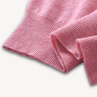Heren Kasjmier V-Hals Trui – Slim Fit, Zacht & Lichtgewicht