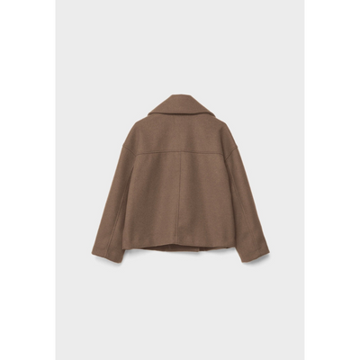 Getailleerde Double-Breasted Dames Jas – Chic & Veelzijdig