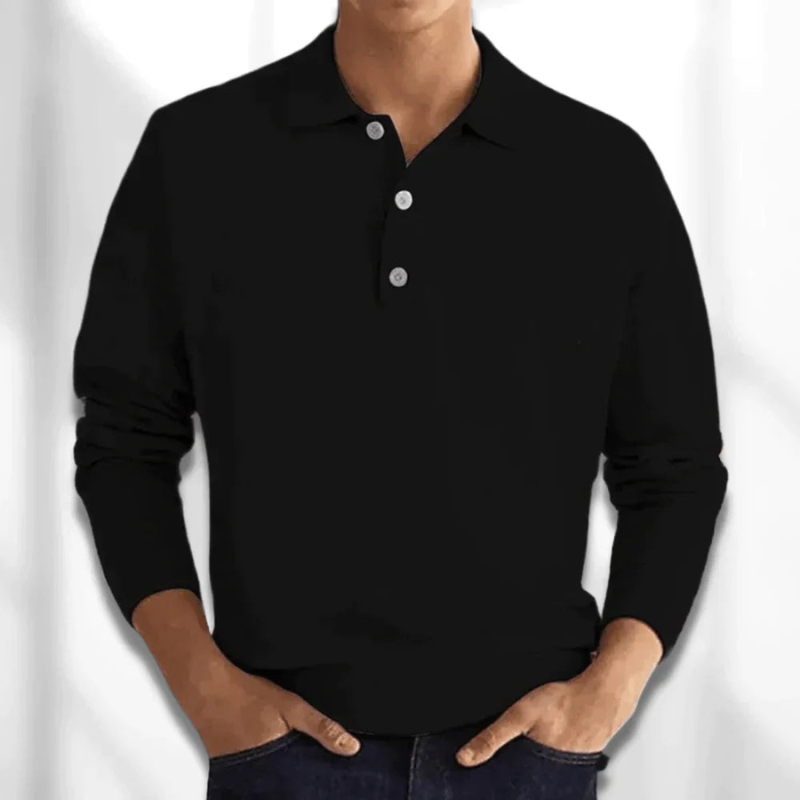 Heren Polo Trui – Tijdloos Design & Comfortabele Stoffen Blend