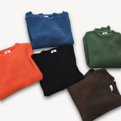 Heren Gebreide Trui – Oversized Winter Pullover