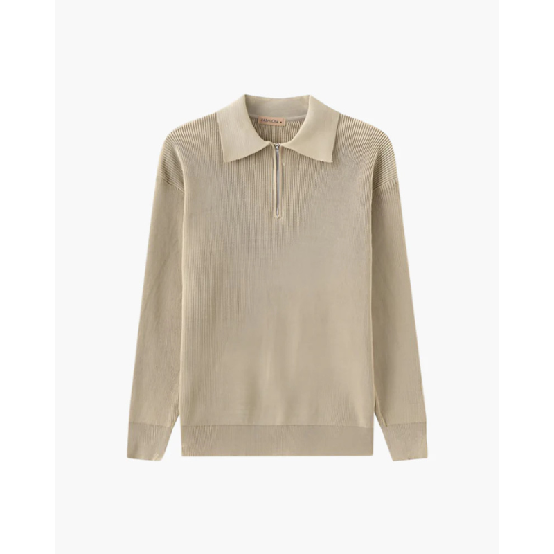 Cesare Half Zip Sweater