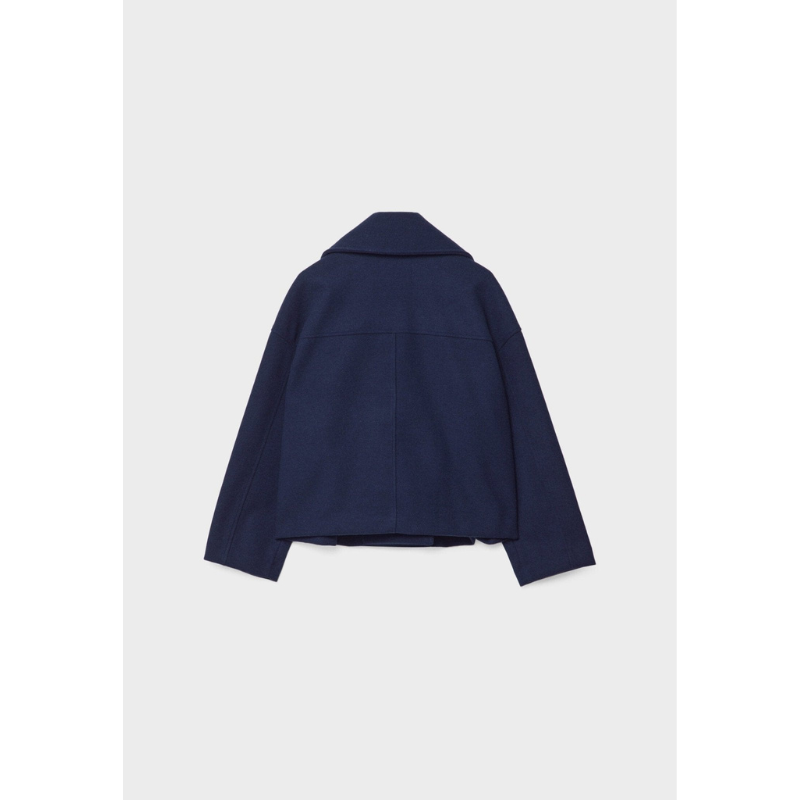 Getailleerde Double-Breasted Dames Jas – Chic & Veelzijdig