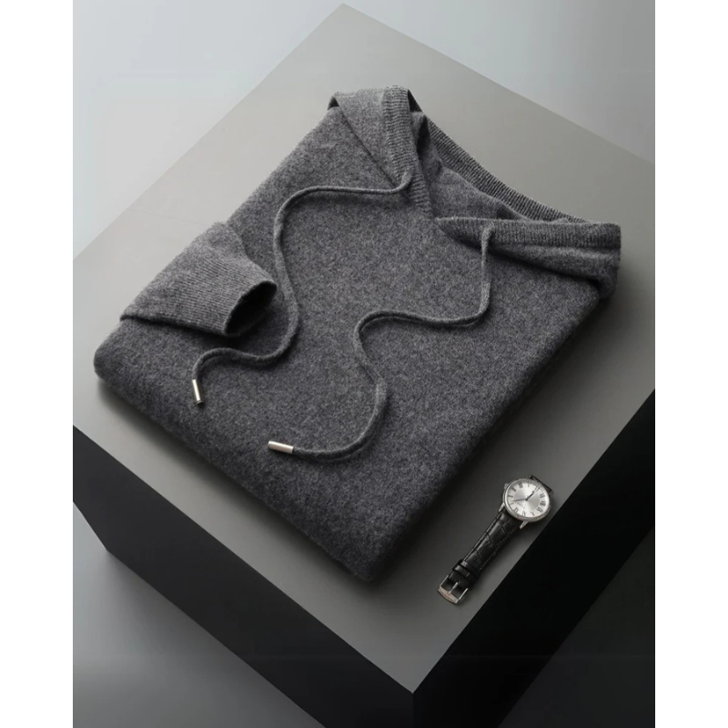 100% Cashmere Hoodie