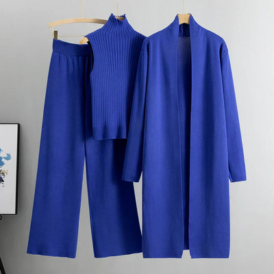 Dames 3-Delige Lounge Set – Zacht & Stijlvol