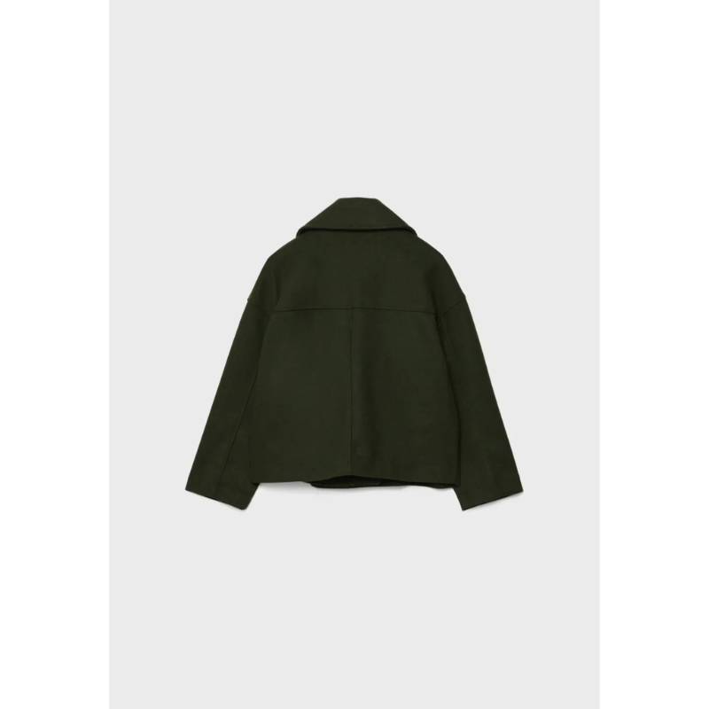 Getailleerde Double-Breasted Dames Jas – Chic & Veelzijdig