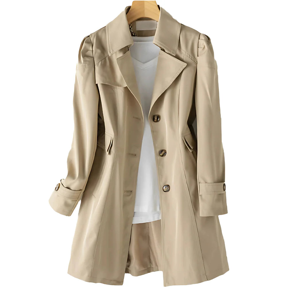 Luciba Mid-Season Trenchcoat voor Dames