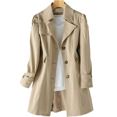 Luciba Mid-Season Trenchcoat voor Dames