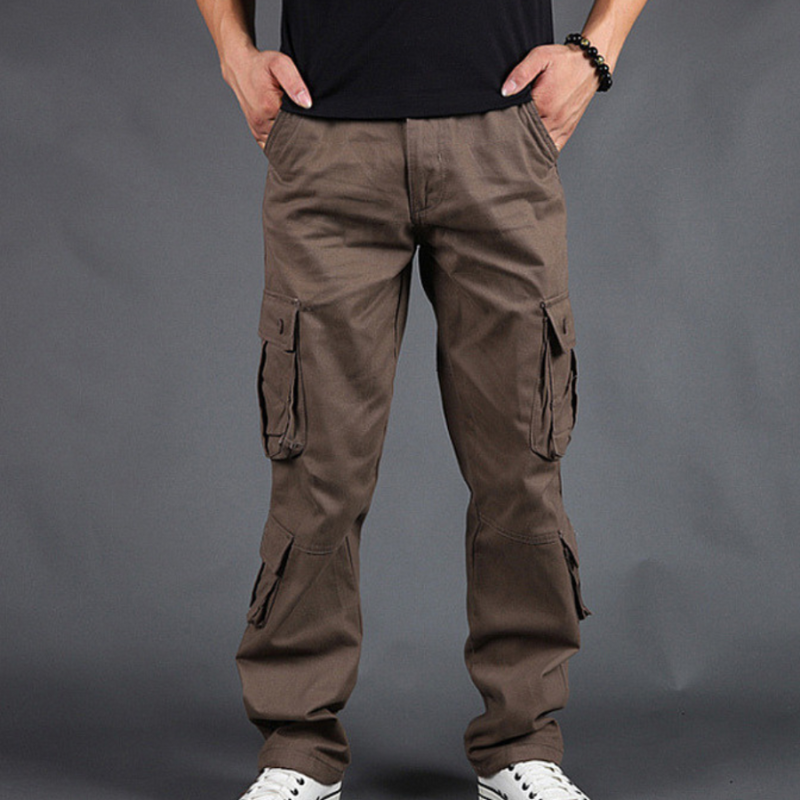 Heren Cargo Broek – 100% Katoen met Duurzaam & Stoer Design
