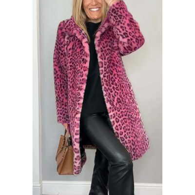 Luxe Dames Jas met Luipaardprint