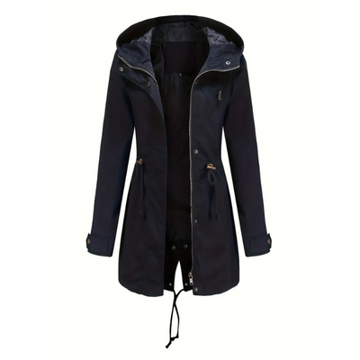 Dames Waterdichte Trenchcoat met Kap – Satino All Weather