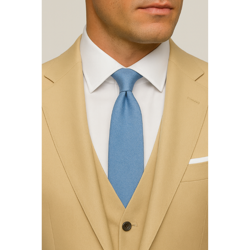 Drie-Delig Herenpak – Donkergrijs & Beige