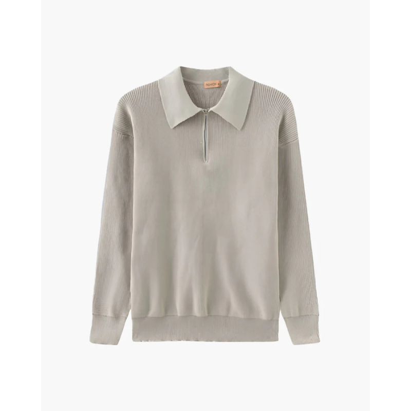 Cesare Half Zip Sweater