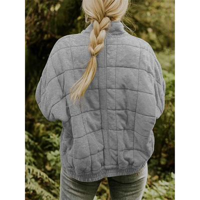 Gewatteerde Dames Jas – Licht & Stijlvol