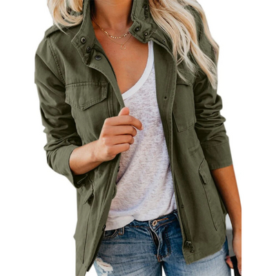 Damenjacke mit Reißverschluss – Modern & Schick