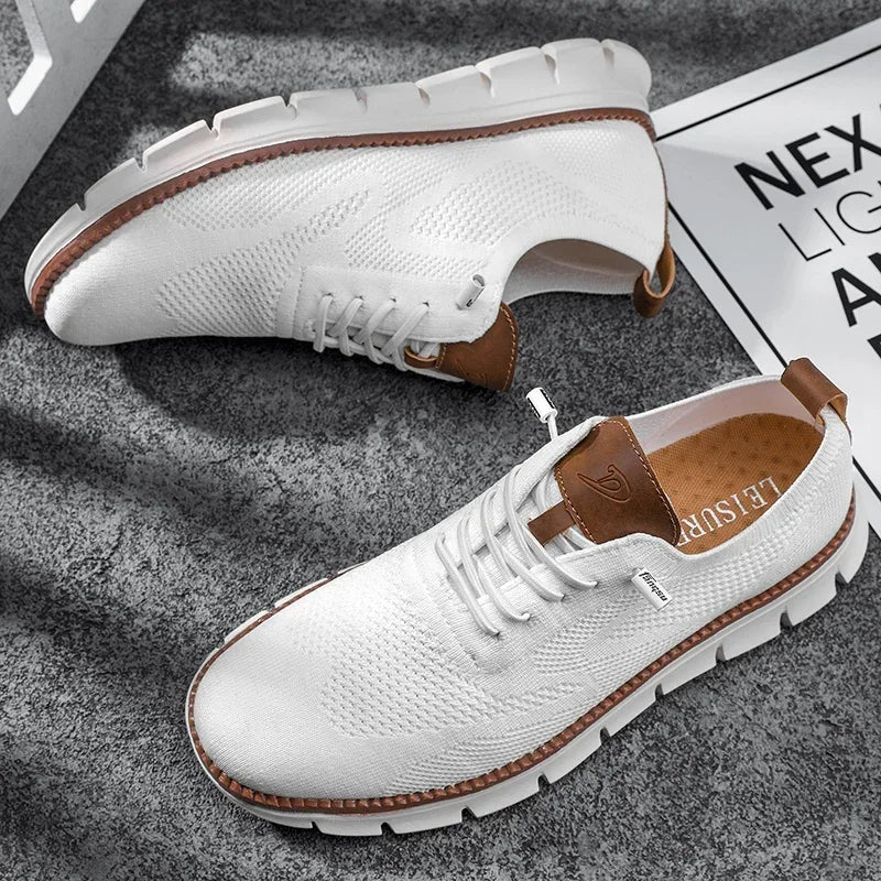 Lyon Comfortabele Herenschoenen – Handgemaakt Vakmanschap met Ademend Design