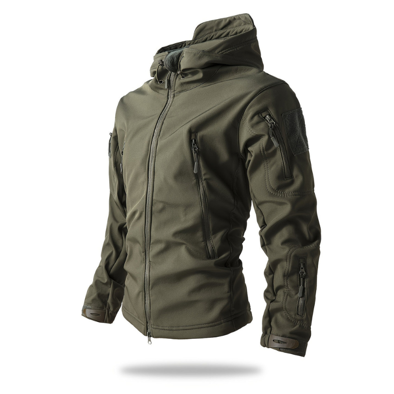 Heren Winterjas – Tactical Outdoor Jas met Warme Voering