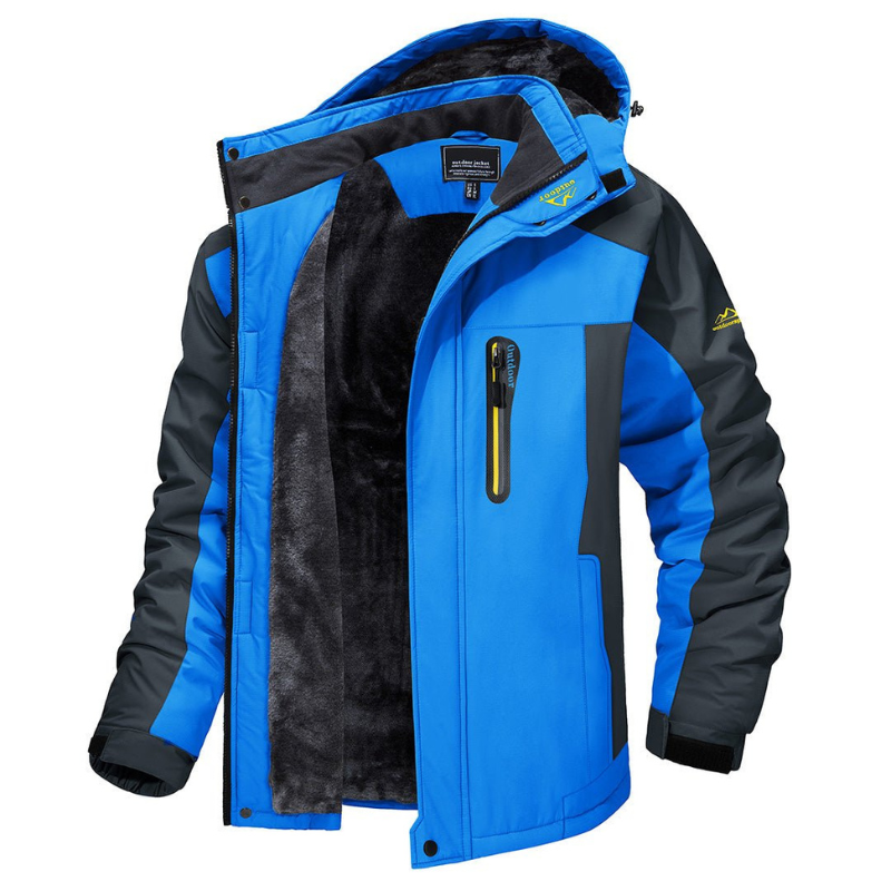 Heren Parka Winterjas – Waterdicht & Winddicht Outdoor Thermo Jas