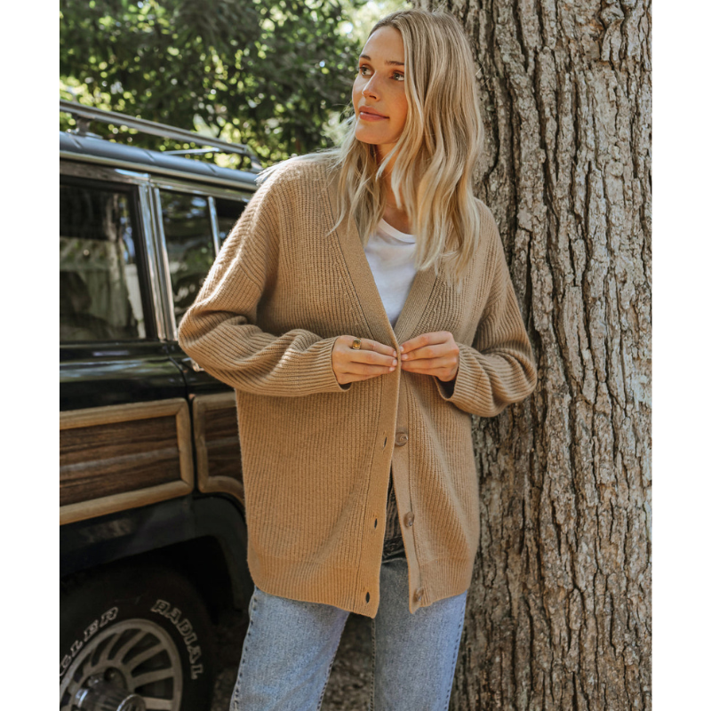 Elegante Dames Cashmere Cardigan – Tijdloos & Stijlvol