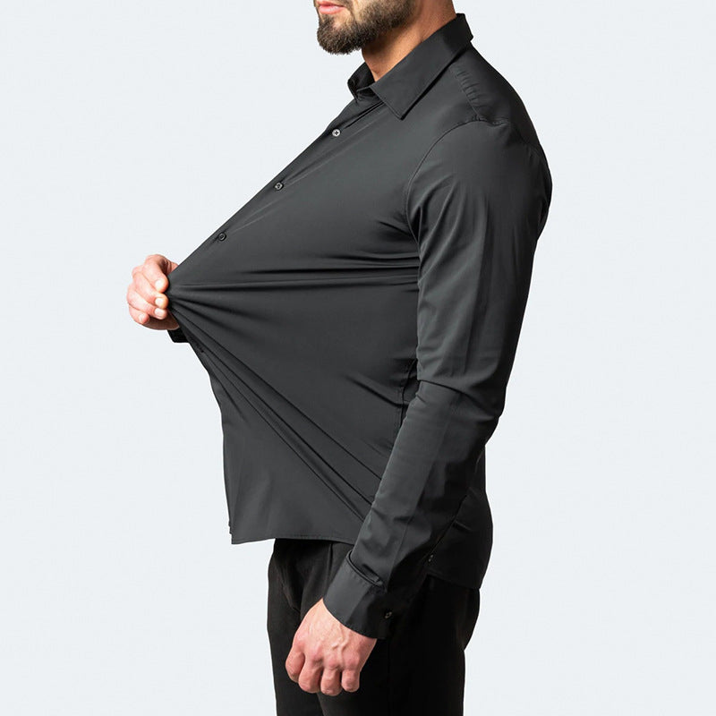 Heren Overhemd – Kreukvrij & Stretch met Tijdloze Elegantiesnit