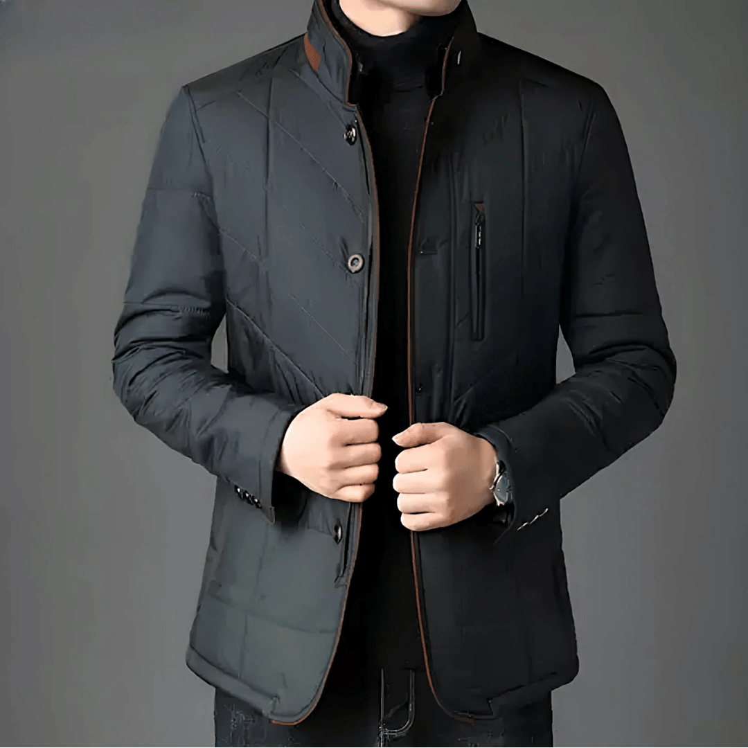Anselm Elegante Gewatteerde Jas
