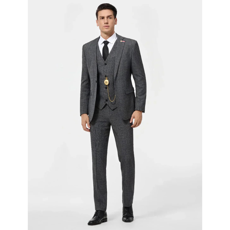 Britse stijl heren klassiek formeel casual u-hals ... – Vicedeal Britse stijl heren klassiek formeel casual u-hals ... – Vicedeal