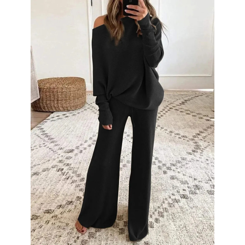 Dames Lounge Set – Comfort & Elegantie in Twee Delen