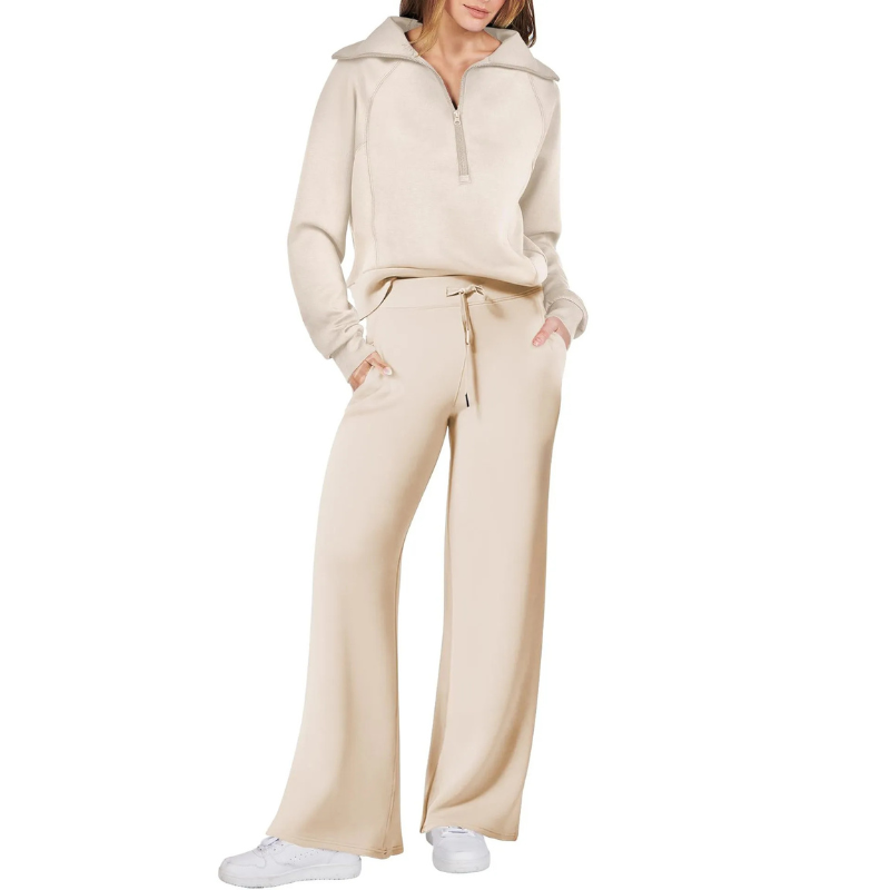 Minimalistische Dames Lounge Set – Modern & Comfortabel