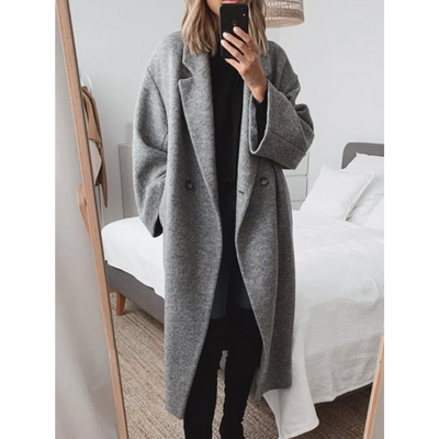Lange Comfortabele Dames Winterjas – Warm & Elegant (Ook in Plus Size)