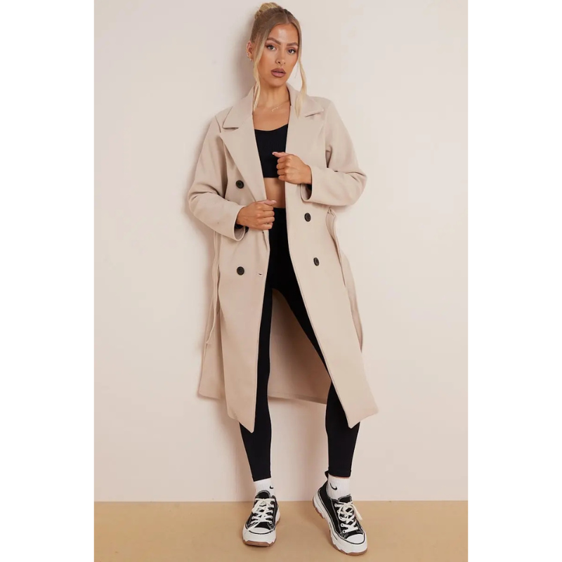 Margot - Rivoli Classic Belted Wool Coat