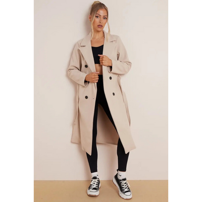 Margot - Rivoli Classic Belted Wool Coat
