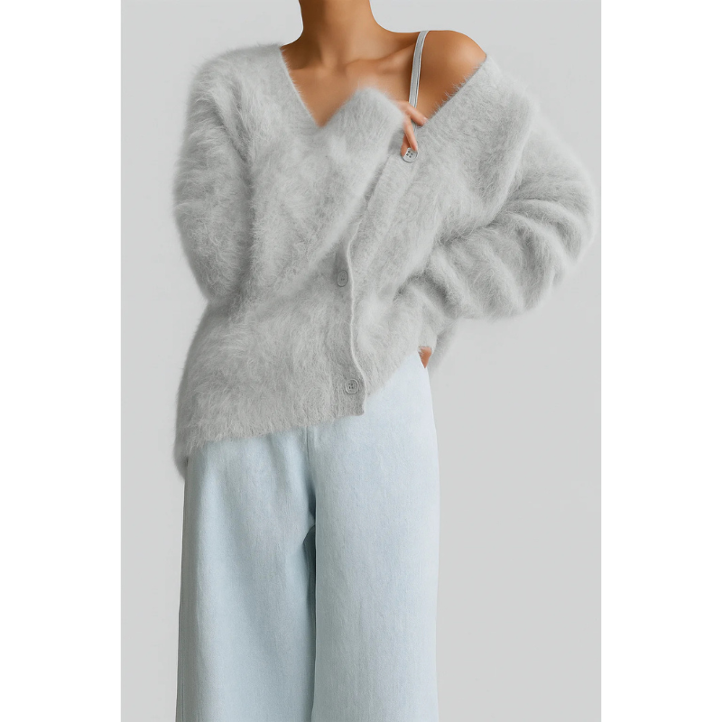 Luxe Kasjmier Cardigan voor Dames