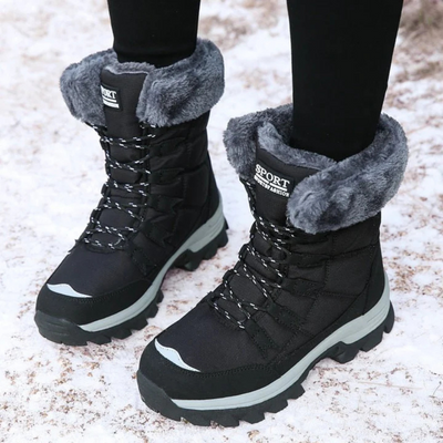 Dames Winterstiefel – Warme & Rutschfeste Laarzen voor Koude Dagen