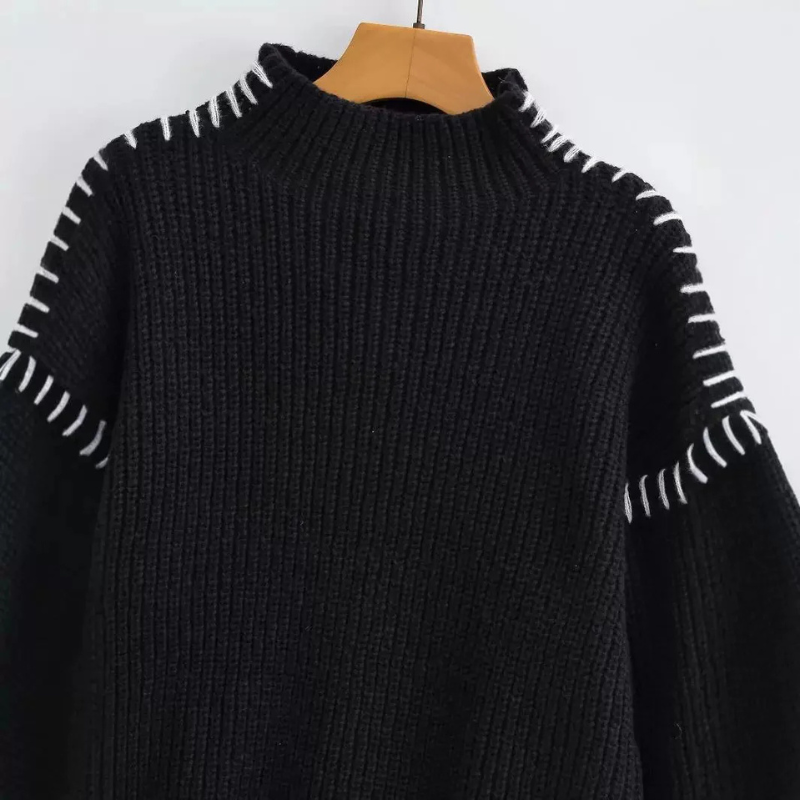 Lila Stitch Sweater