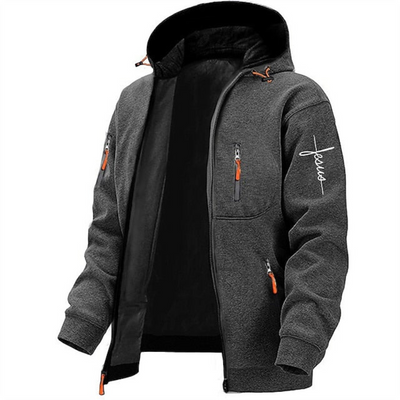 Heren Zip-Up Hoodie – Luxe Comfort met Capuchon & Minimalistisch Design