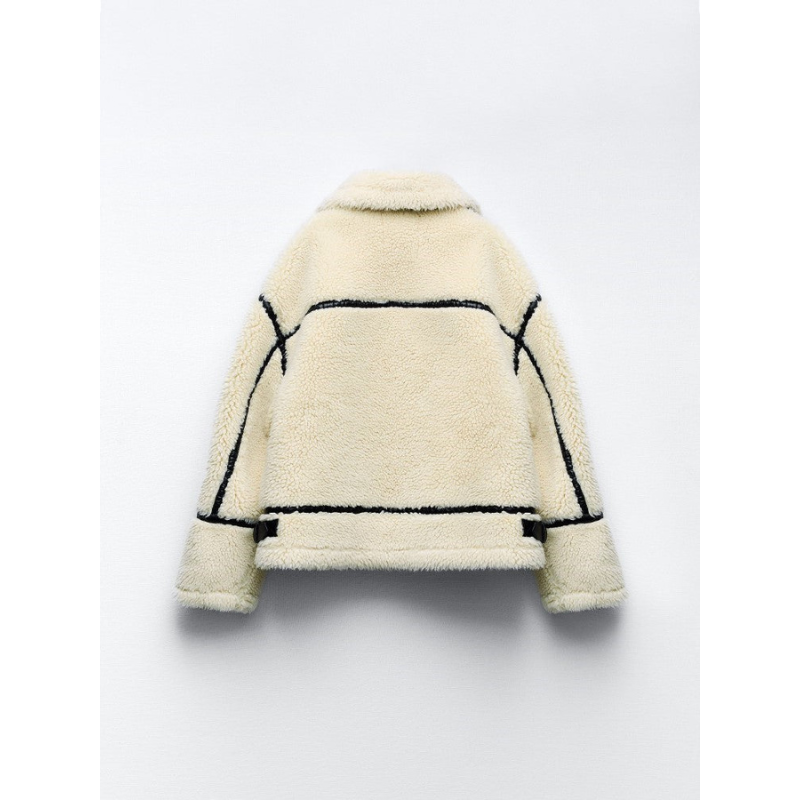 Dames Teddy Jas – Elegant, Warm & Tijdloos